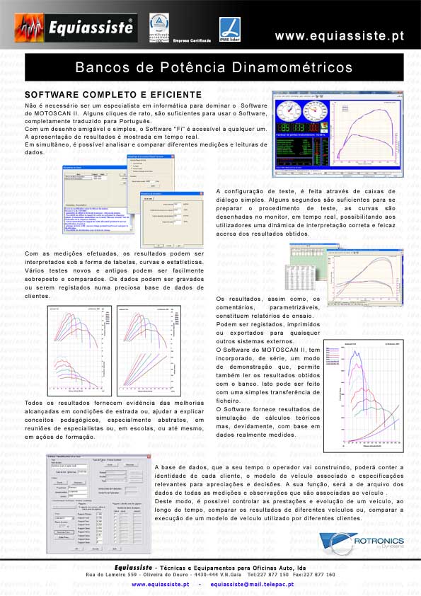 Rotronics o Software para bancos de potência